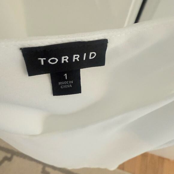 TORRID Women’s Sophie Swing Cami in White - Picture 8 of 8